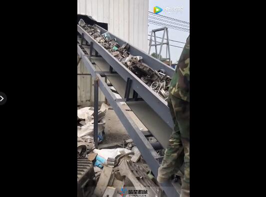 生鋁鑄件破碎機生產現(xiàn)場視頻展示