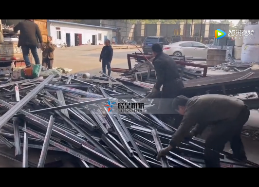 廢舊鋁型材破碎機|鋁型材破碎分離廠家生產(chǎn)現(xiàn)場