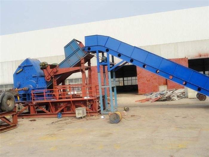 廢鐵破碎機(jī)生產(chǎn)線