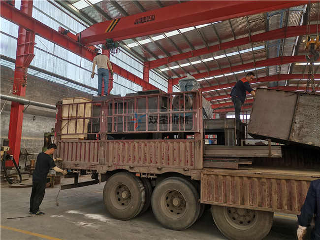 易拉罐破碎機發(fā)貨現場