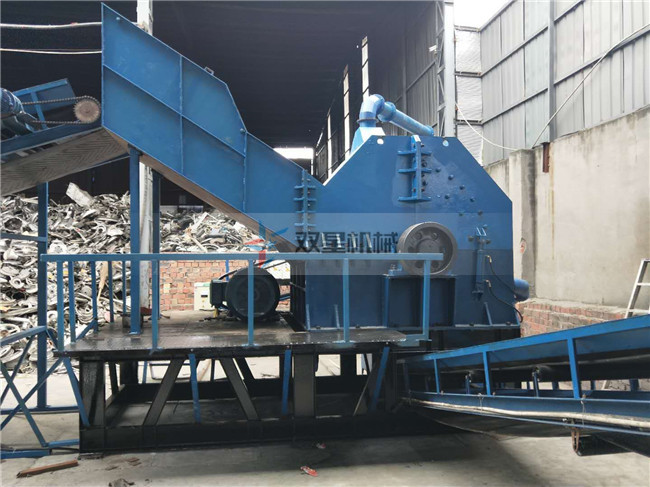 廢鋼破碎機(jī)為什么會成為最優(yōu)秀使用最廣泛的金屬鐵回收利用方案