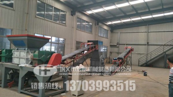 怎樣配置金屬撕碎機生產(chǎn)線，全套報價多少？