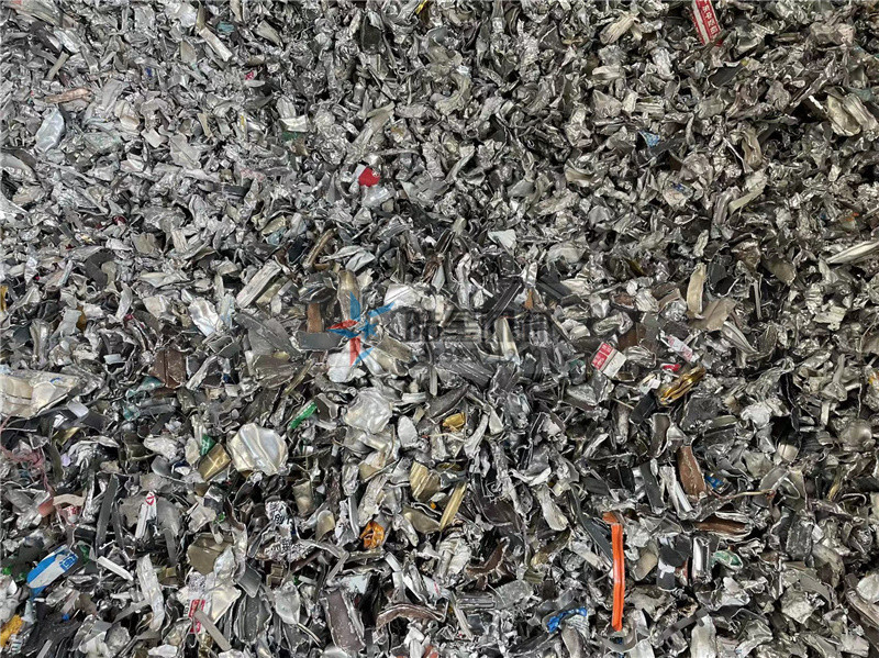 Material crushing effect of waste aluminum crusher Material crushing effect of waste aluminum crusher
